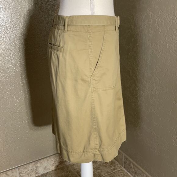 Tommy Hilfiger Button Down Skirt preppy Y2K with belt khaki - Picture 7 of 13